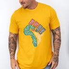 Black Lives Matter Fist Africa Design - BLM Unisex Crewneck T-Shirt Sweatshirt Hoodie