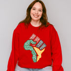 Black Lives Matter Fist Africa Design - BLM Unisex Crewneck T-Shirt Sweatshirt Hoodie