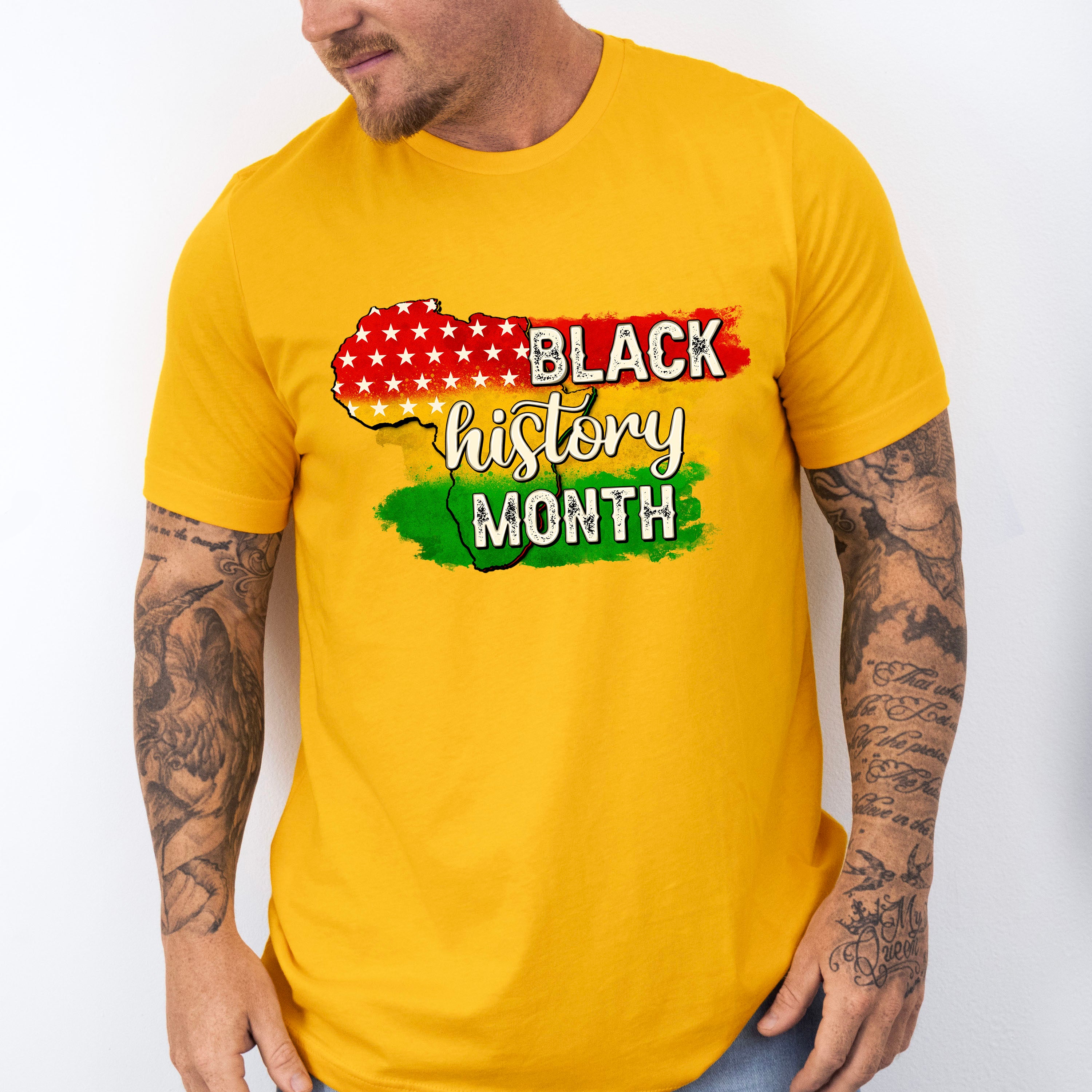 Black History Month Africa Design - BLM Unisex Crewneck T-Shirt Sweatshirt Hoodie