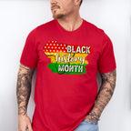 Black History Month Africa Design - BLM Unisex Crewneck T-Shirt Sweatshirt Hoodie