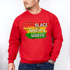 Black History Month Africa Design - BLM Unisex Crewneck T-Shirt Sweatshirt Hoodie
