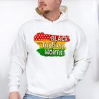 Black History Month Africa Design - BLM Unisex Crewneck T-Shirt Sweatshirt Hoodie