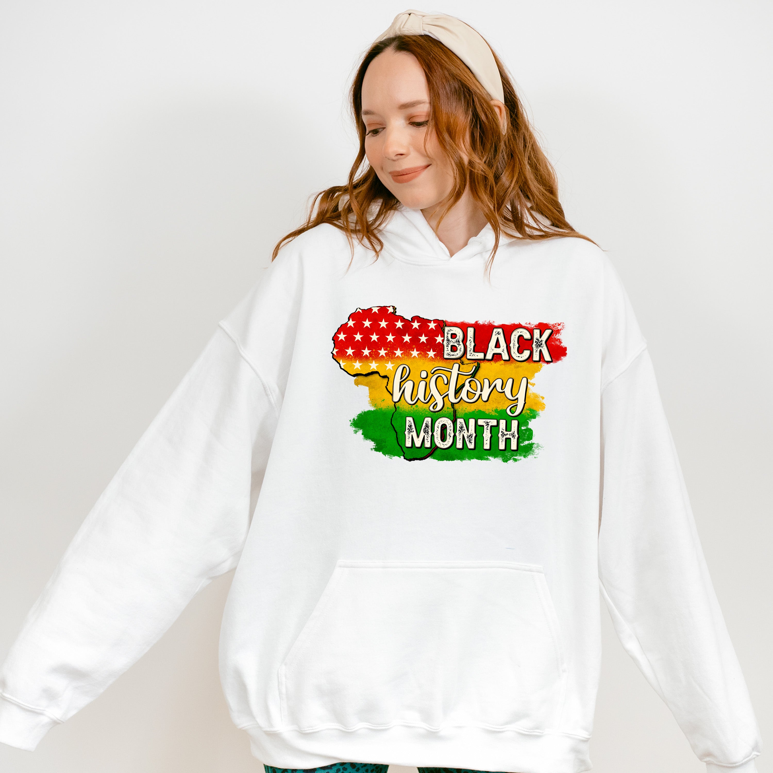 Black History Month Africa Design - BLM Unisex Crewneck T-Shirt Sweatshirt Hoodie