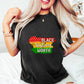 Black History Month Africa Design - BLM Unisex Crewneck T-Shirt Sweatshirt Hoodie