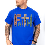Faith Cross Design - Christianity Unisex Crewneck T-Shirt Sweatshirt Hoodie