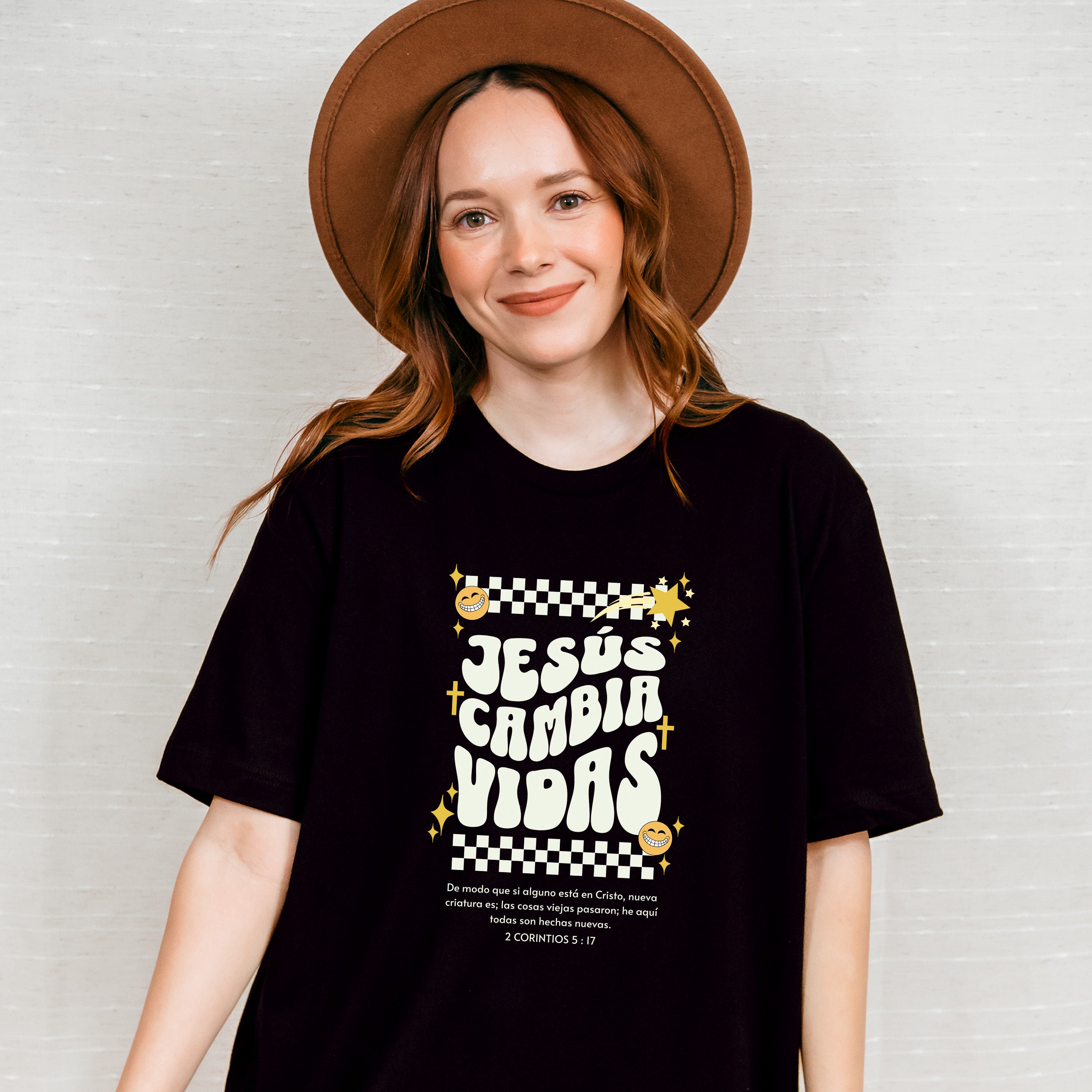 Jesus Cambia Vidas - Christianity Unisex Crewneck T-Shirt Sweatshirt Hoodie