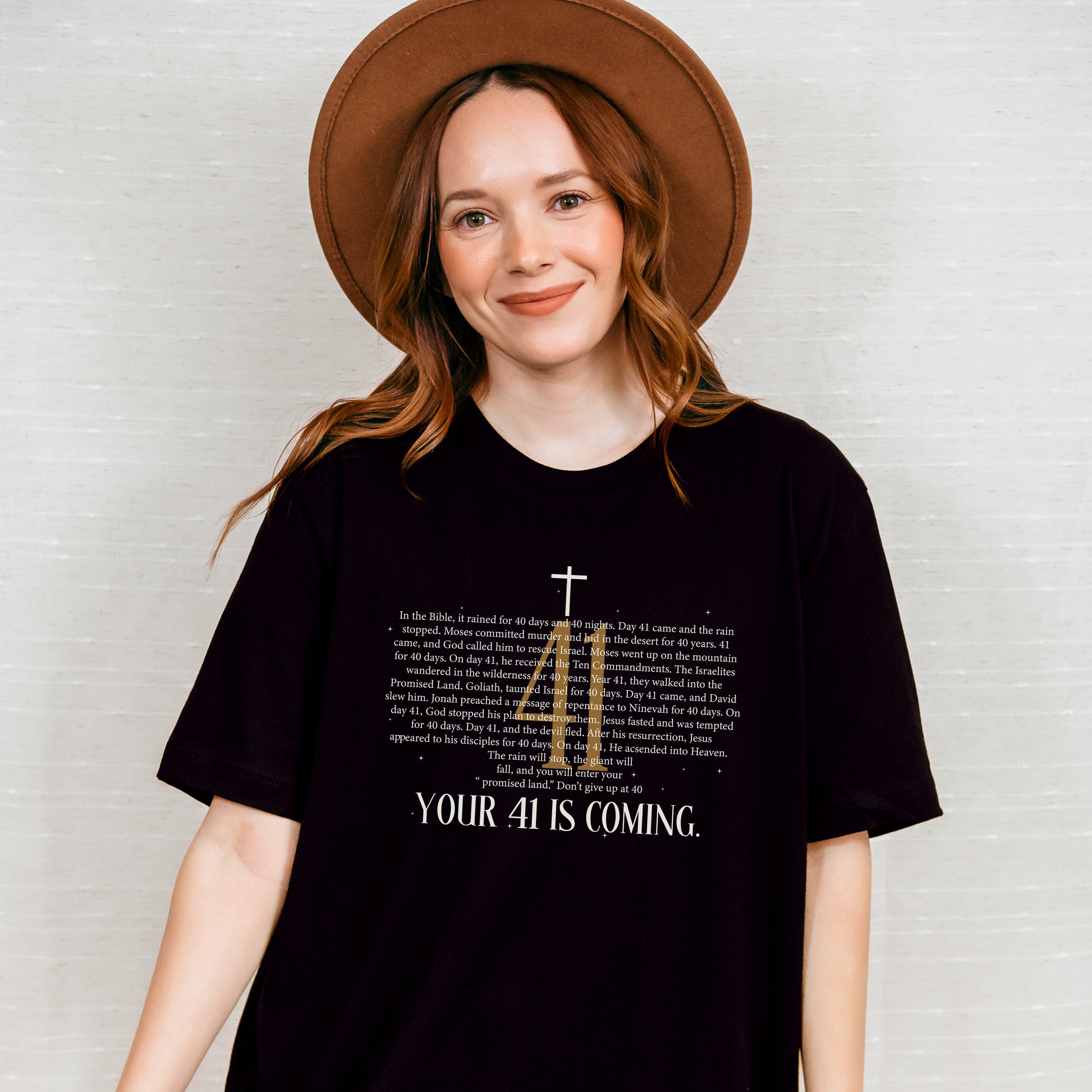 Your 41 Is Coming - Christianity Unisex Crewneck T-Shirt Sweatshirt Hoodie