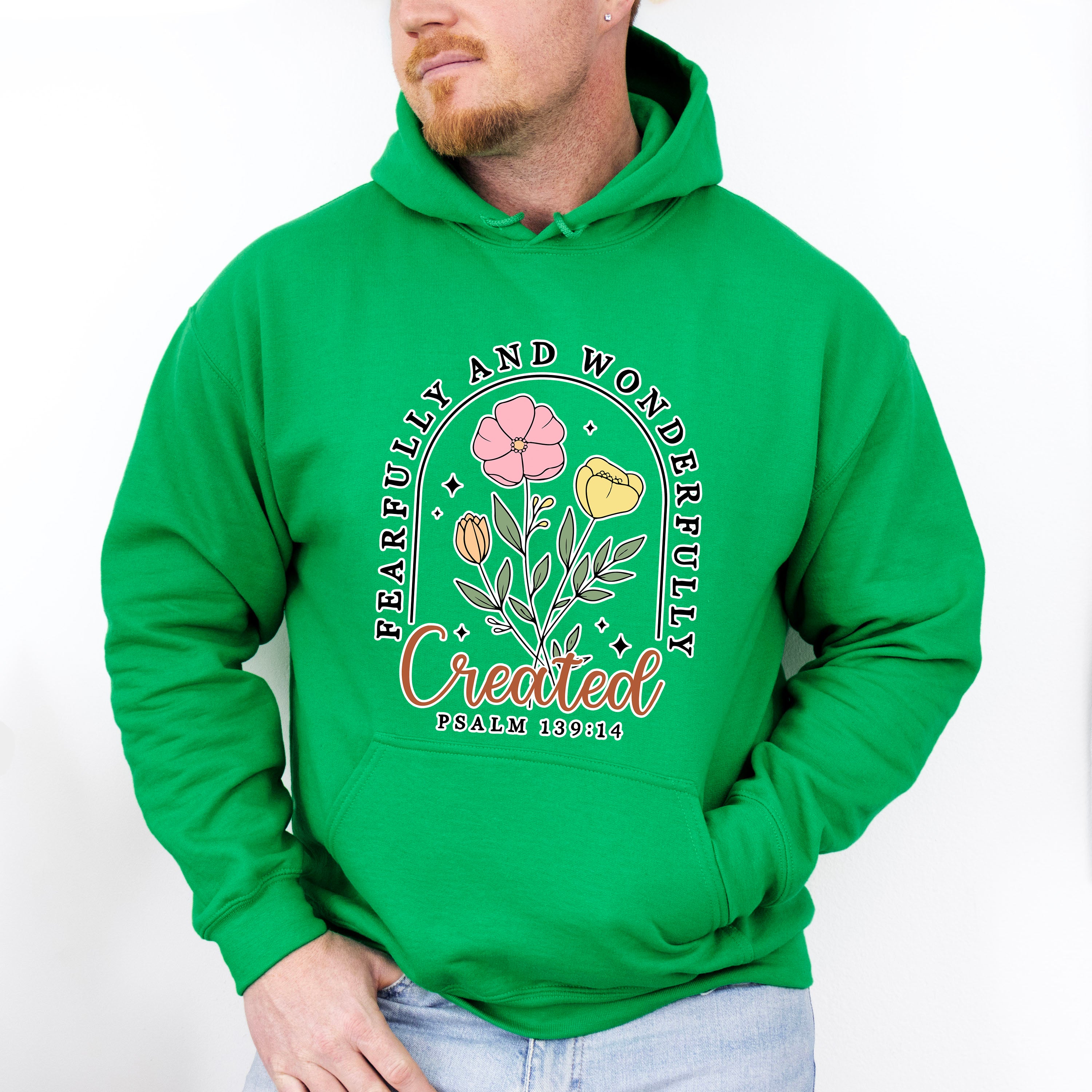 Fearfully And Wonderfully - Christianity Unisex Crewneck T-Shirt Sweatshirt Hoodie