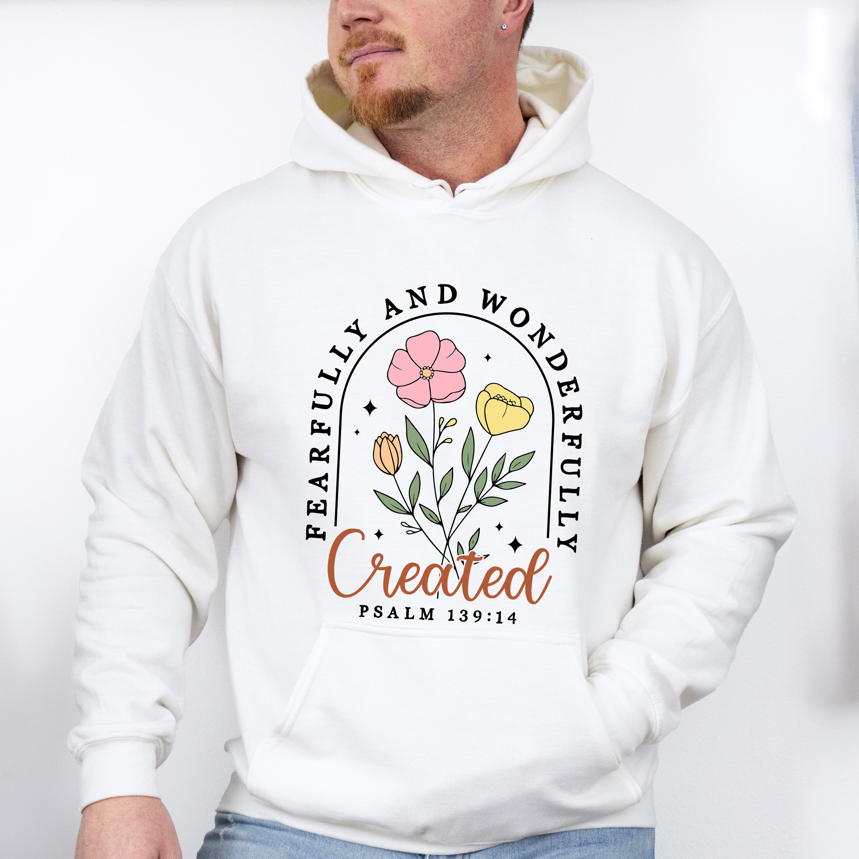 Fearfully And Wonderfully - Christianity Unisex Crewneck T-Shirt Sweatshirt Hoodie