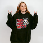 Death Before Decaf - Coffee Unisex Crewneck T-Shirt Sweatshirt Hoodie