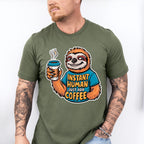 Instant Human Just Add Coffee - Coffee Unisex Crewneck T-Shirt Sweatshirt Hoodie