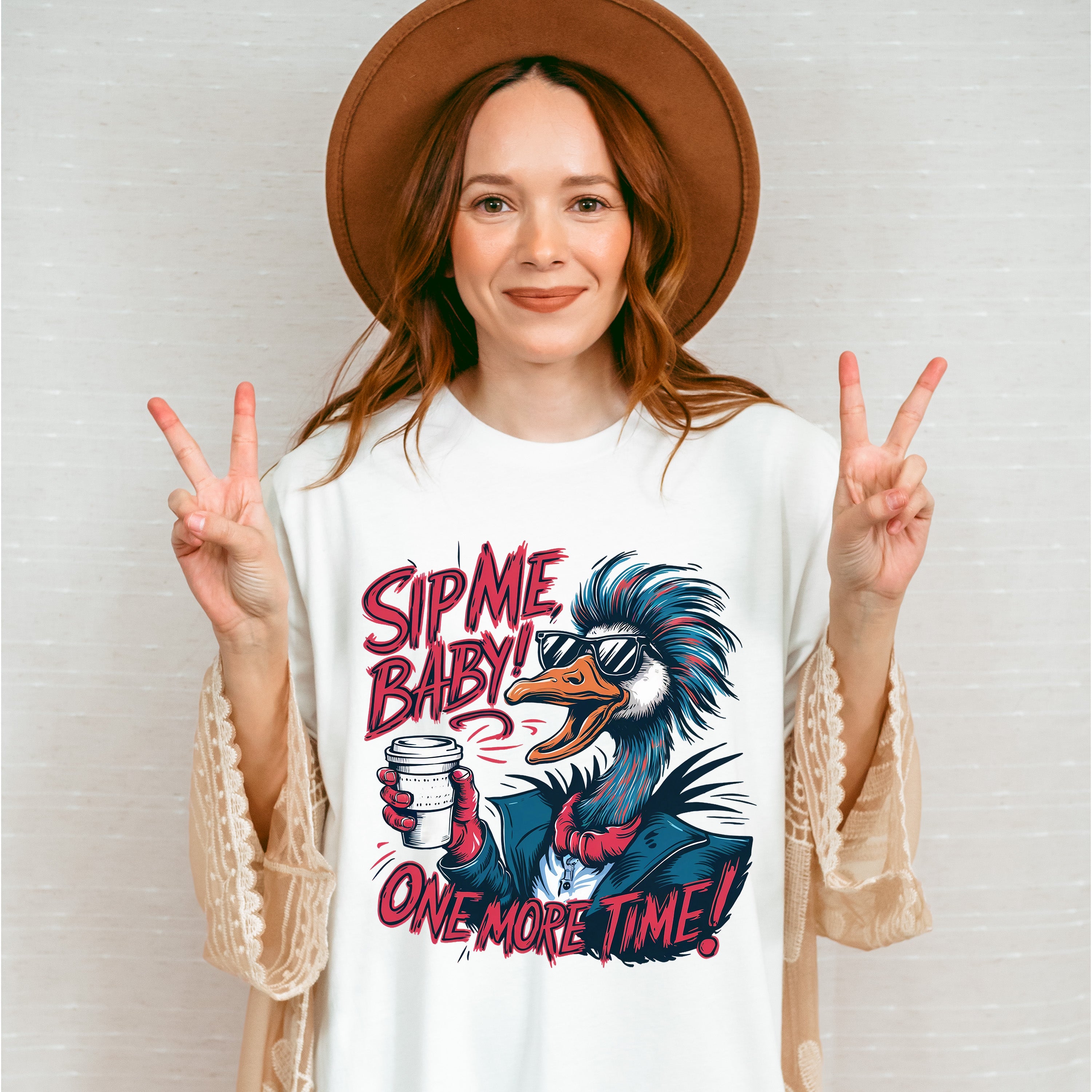 Sip Me Baby One More Time - Coffee Unisex Crewneck T-Shirt Sweatshirt Hoodie