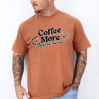 Coffee More Worry Less - Coffee Unisex Crewneck T-Shirt Sweatshirt Hoodie