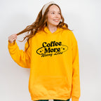 Coffee More Worry Less - Coffee Unisex Crewneck T-Shirt Sweatshirt Hoodie