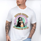 Maybe Coffee Is Addicted To Me - Coffee Unisex Crewneck T-Shirt Sweatshirt Hoodie