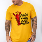 Crawfish Season Is My Favorite - Crawfish Unisex Crewneck T-Shirt Sweatshirt Hoodie