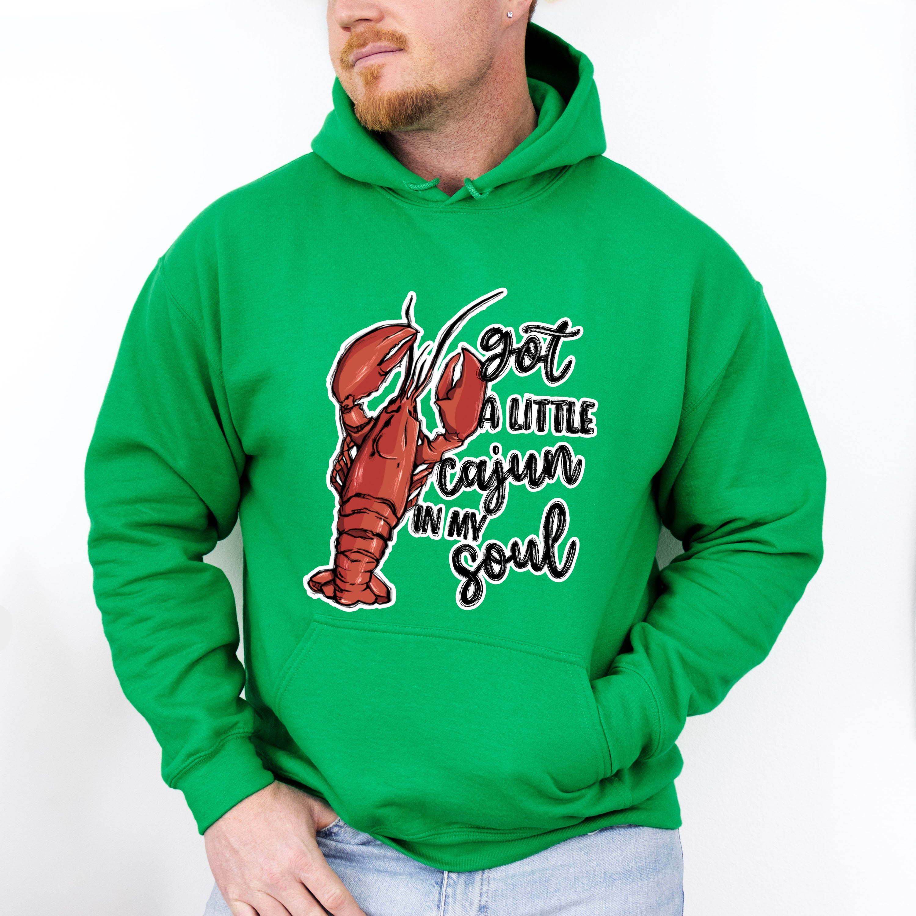 Got A Little Cajun In My Soul - Crawfish Unisex Crewneck T-Shirt Sweatshirt Hoodie