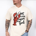 Got A Little Cajun In My Soul - Crawfish Unisex Crewneck T-Shirt Sweatshirt Hoodie