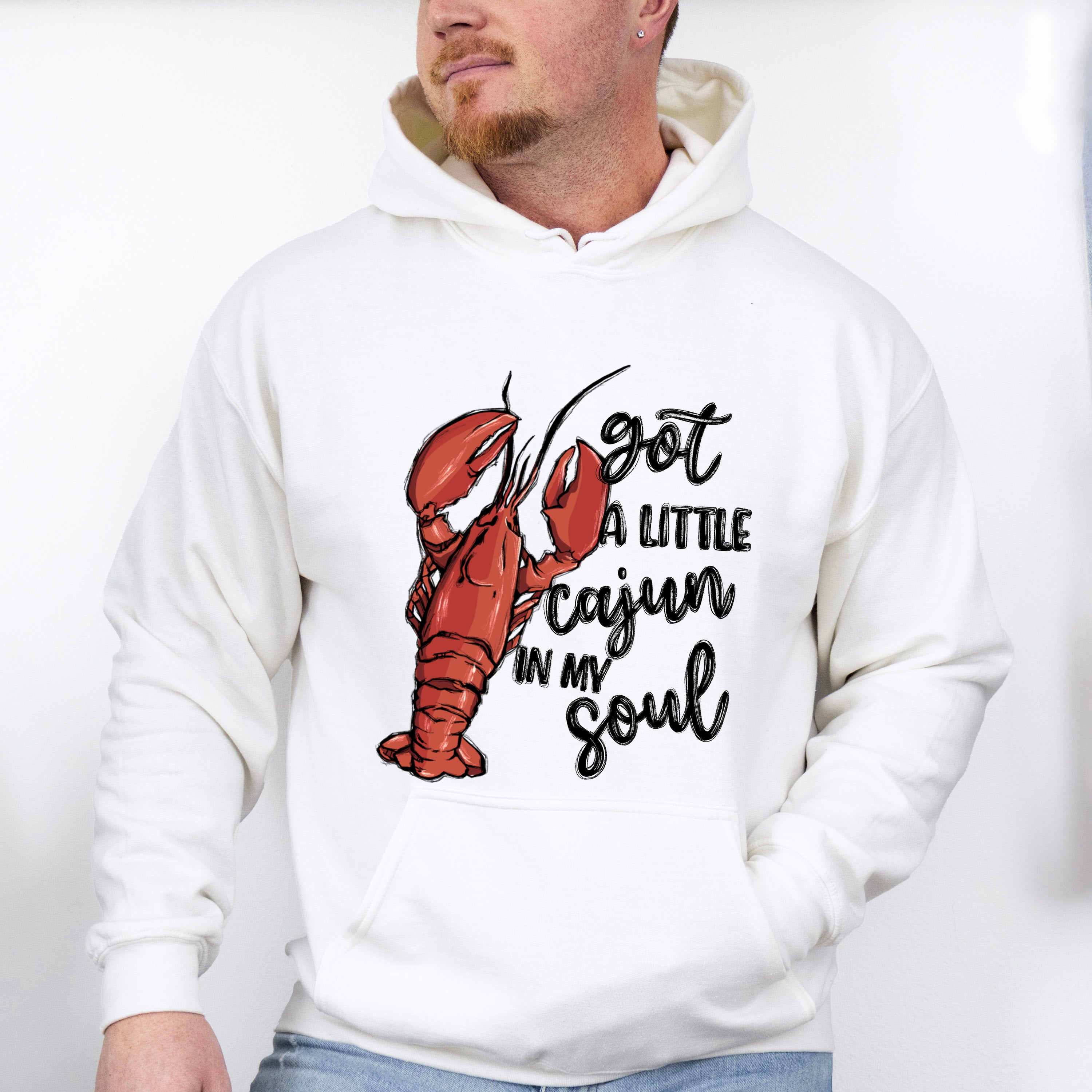 Got A Little Cajun In My Soul - Crawfish Unisex Crewneck T-Shirt Sweatshirt Hoodie