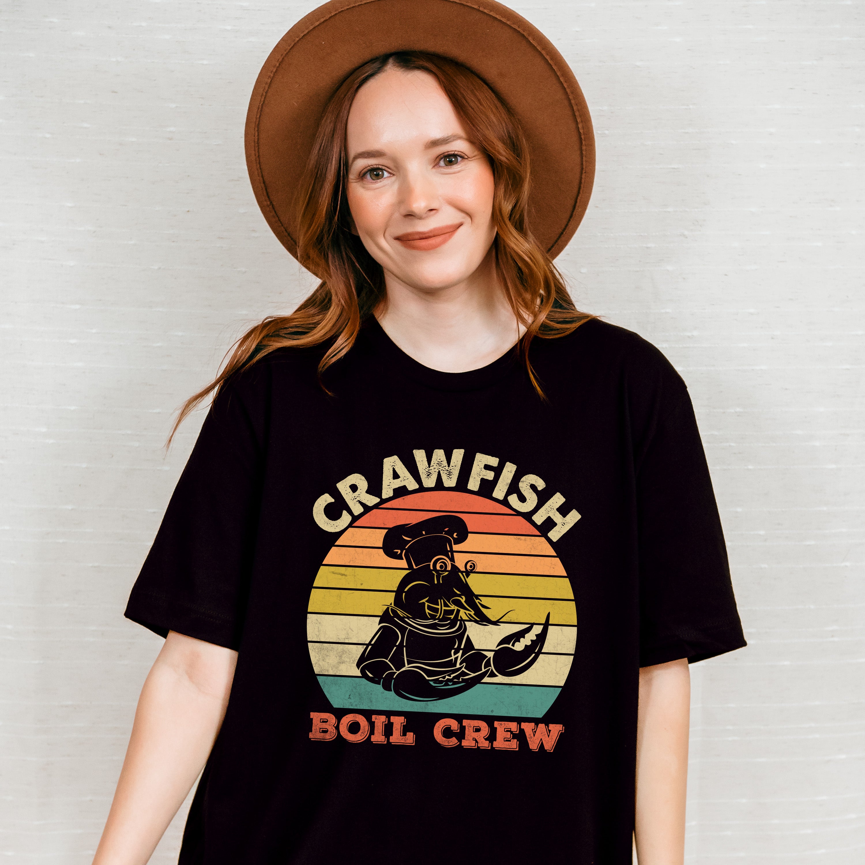 Crawfish Boil Crew Colorful - Crawfish Unisex Crewneck T-Shirt Sweatshirt Hoodie