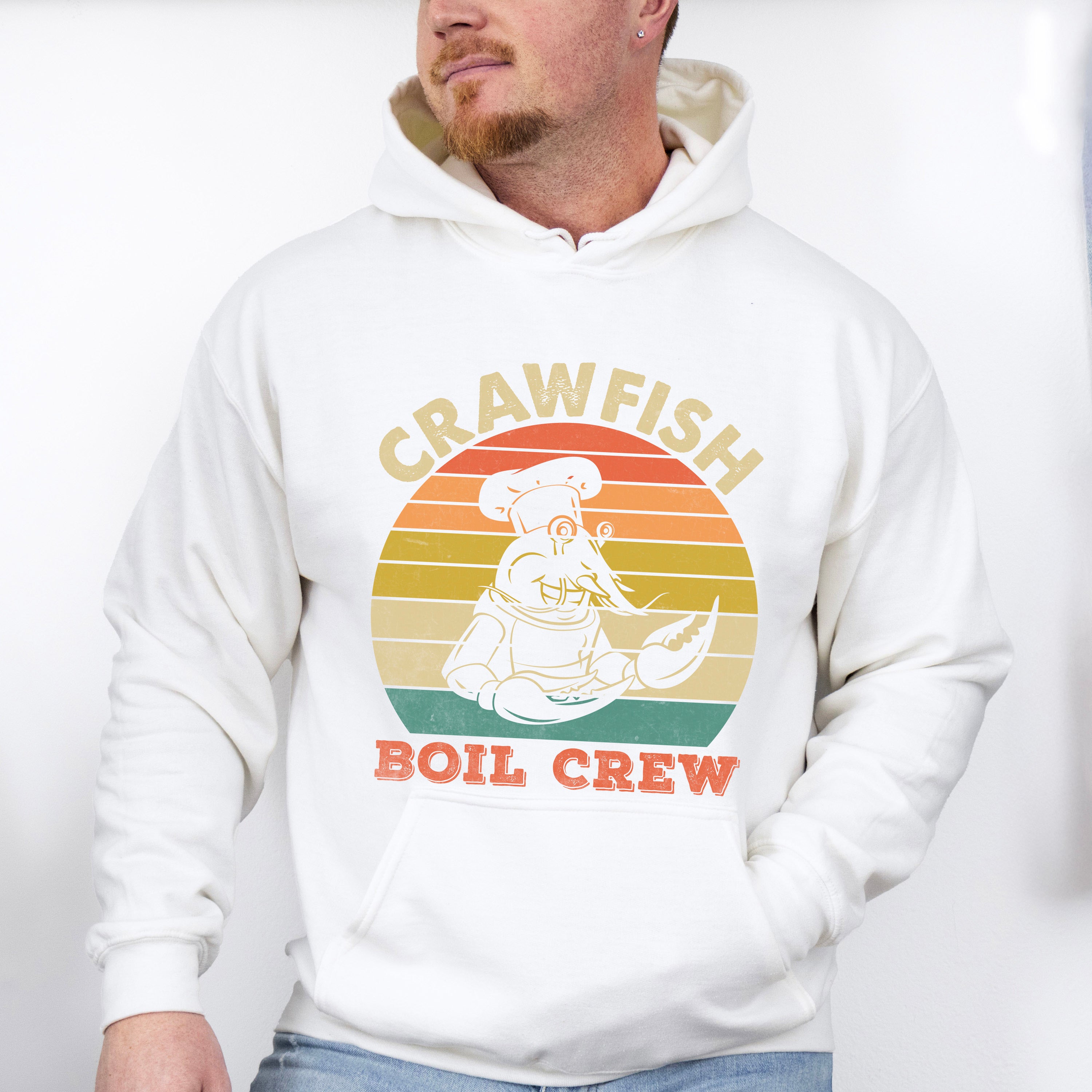 Crawfish Boil Crew Colorful - Crawfish Unisex Crewneck T-Shirt Sweatshirt Hoodie