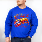 Crawfish Glitter Design - Crawfish Unisex Crewneck T-Shirt Sweatshirt Hoodie