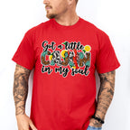 Cajun In My Soul - Crawfish Unisex Crewneck T-Shirt Sweatshirt Hoodie