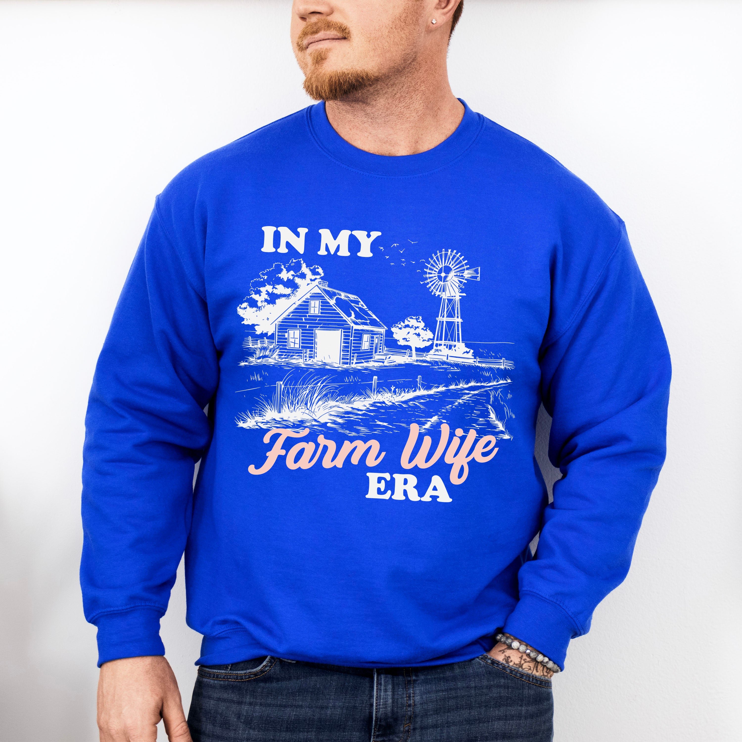 In My Farm Wife Era - Farmer Unisex Crewneck T-Shirt Sweatshirt Hoodie