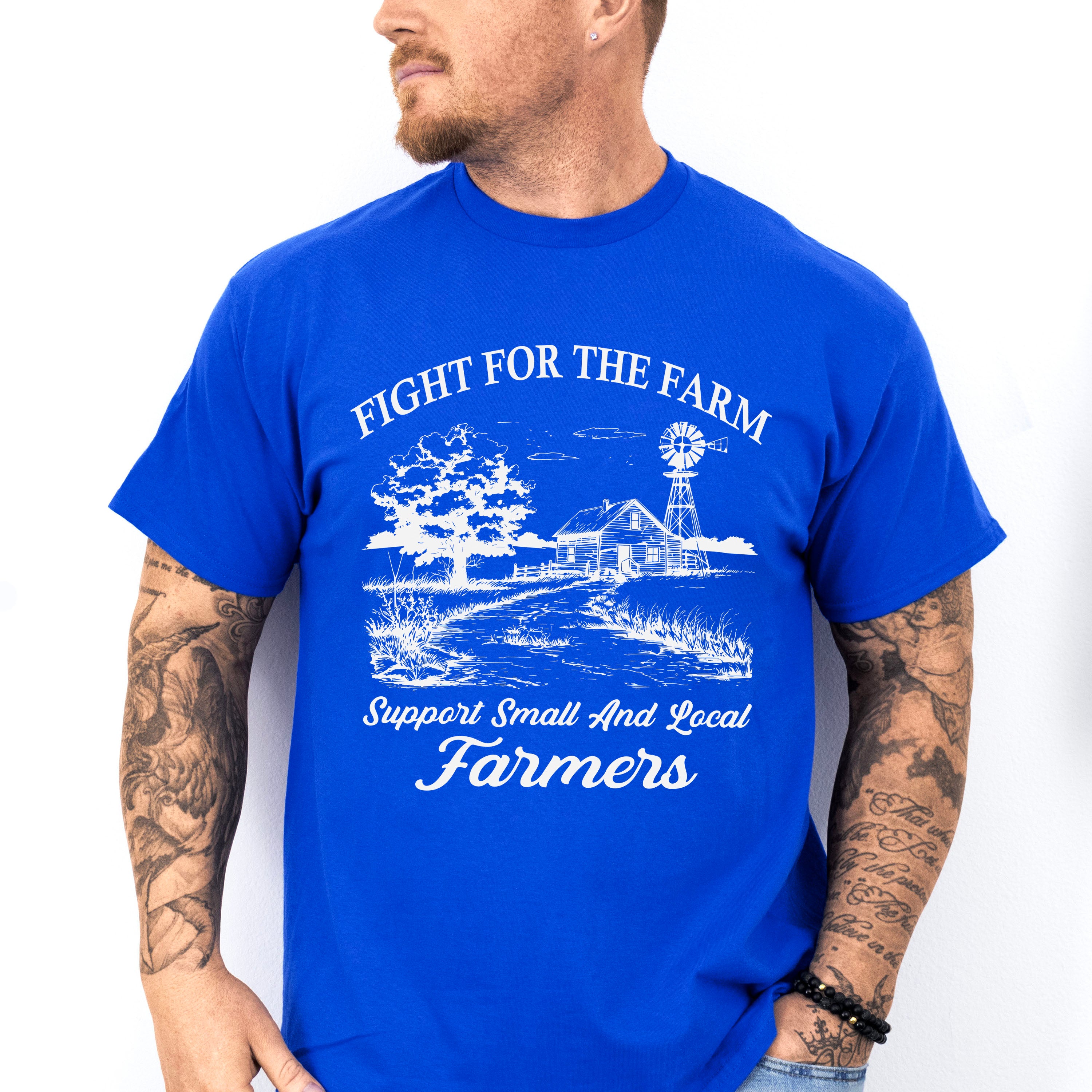 Fight For The Farmer - Farmer Unisex Crewneck T-Shirt Sweatshirt Hoodie