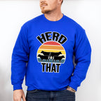 Herd That Design - Farmer Unisex Crewneck T-Shirt Sweatshirt Hoodie