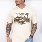 So God Made A Farmer - Farmer Unisex Crewneck T-Shirt Sweatshirt Hoodie