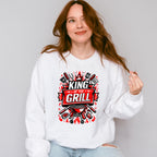 King Of The Grill Design - BBQ Unisex Crewneck T-Shirt Sweatshirt Hoodie