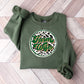 Farm Wife Green Circular Design - Farmer Unisex Crewneck T-Shirt Sweatshirt Hoodie