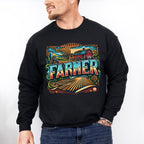 Farmer Vintage Design - Farmer Unisex Crewneck T-Shirt Sweatshirt Hoodie