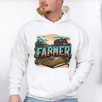 Farmer Vintage Design - Farmer Unisex Crewneck T-Shirt Sweatshirt Hoodie