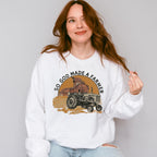 So God Made A Farmer Tractor - Farmer Unisex Crewneck T-Shirt Sweatshirt Hoodie