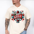 The Grill Master Design - BBQ Unisex Crewneck T-Shirt Sweatshirt Hoodie