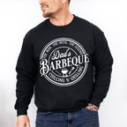 Dad's Barbeque Chilling Grilling Design - BBQ Unisex Crewneck T-Shirt Sweatshirt Hoodie