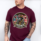 First In Last Out Circular Design - Firefighter Unisex Crewneck T-Shirt Sweatshirt Hoodie