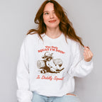 Diddly Squat Raccoon Design - Funny Unisex Crewneck T-Shirt Sweatshirt Hoodie
