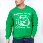 Hang On Let Me Overthink This - Funny Unisex Crewneck T-Shirt Sweatshirt Hoodie
