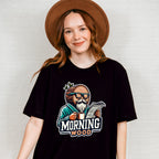 Morning Wood - Funny Unisex Crewneck T-Shirt Sweatshirt Hoodie