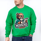 Morning Wood - Funny Unisex Crewneck T-Shirt Sweatshirt Hoodie