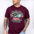 Splish Splash Your Opinion Is Trash - Funny Unisex Crewneck T-Shirt Sweatshirt Hoodie