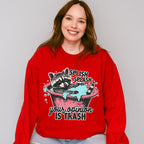Splish Splash Your Opinion Is Trash - Funny Unisex Crewneck T-Shirt Sweatshirt Hoodie