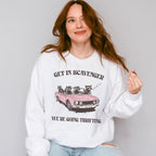 Get In Scavenger We're Going Thrifting - Funny Unisex Crewneck T-Shirt Sweatshirt Hoodie