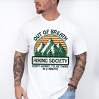 Out Of Breath Hiking Society - Hiking Unisex Crewneck T-Shirt Sweatshirt Hoodie
