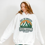 Out Of Breath Hiking Society - Hiking Unisex Crewneck T-Shirt Sweatshirt Hoodie
