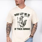 Who Let Me In Charge - Funny Unisex Crewneck T-Shirt Sweatshirt Hoodie