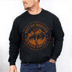 Out Of Breath Hiking Society Design - Hiking Unisex Crewneck T-Shirt Sweatshirt Hoodie
